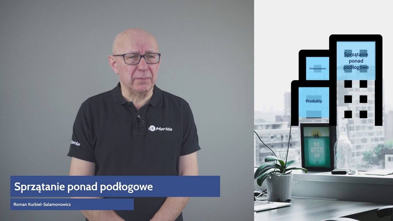 Sprzątanie Ponad Podłogowe - Techniki i Strategie - Webinar Merida 13-02-2024