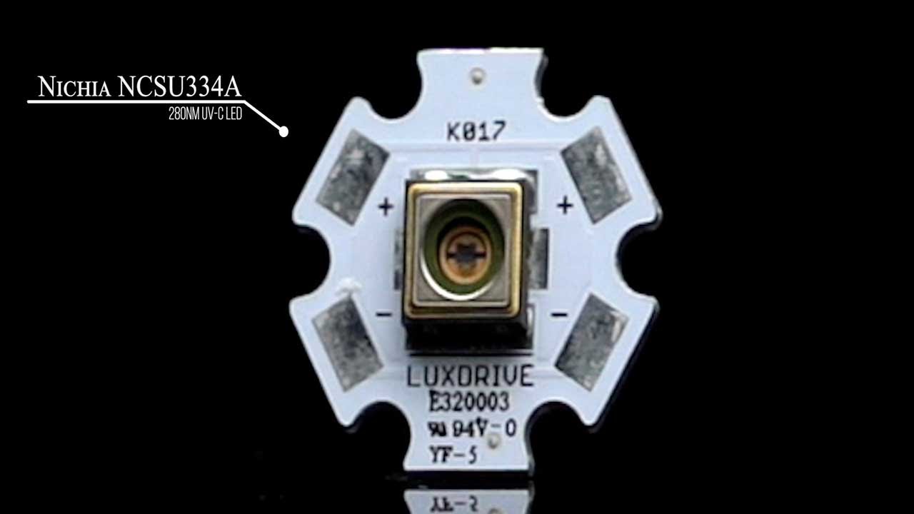 Ultraviolet UVC LEDs for Sterilization