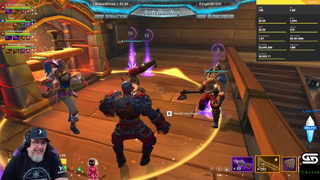 Realm Royale Cross-play Squads on PC and Xbox with Mixer's JoricGaming