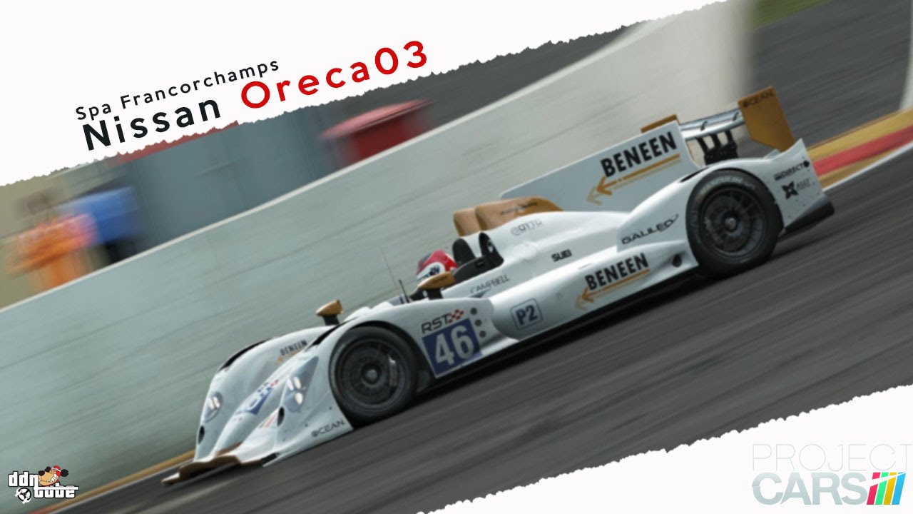 Project CARS - Ultra Graphics Spa Francorchamps Rain Nissan Oreca 03 Race Onboard Cam