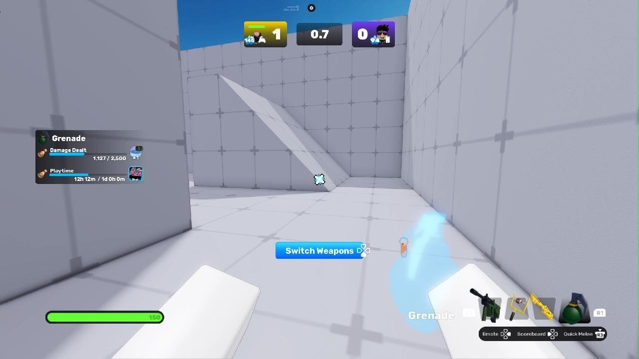 1v1 whit knife