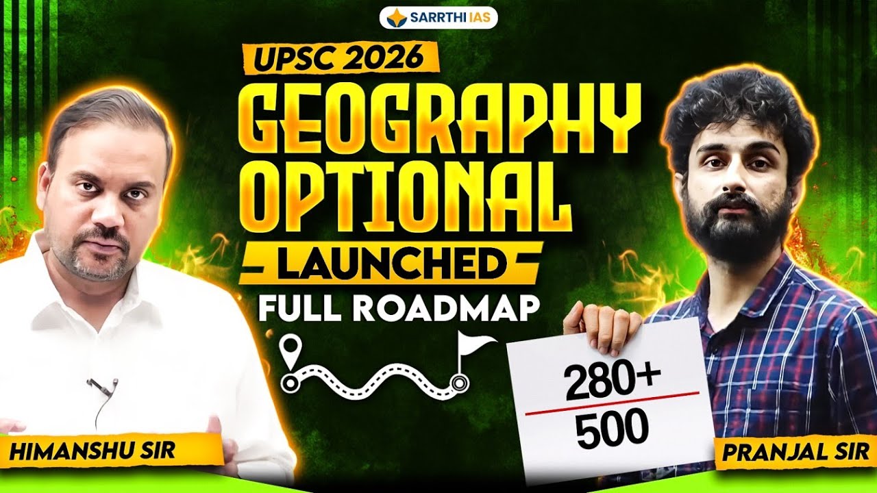 Geography Optional Launched! Himanshu Sir & Prranjal Sir | UPSC 2026/2027