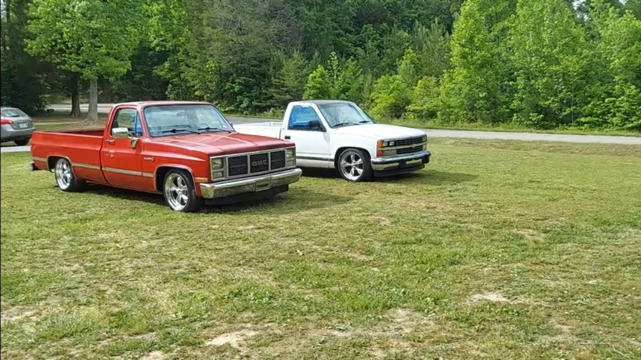 Which body style of GM trucks do you like the best? Square Body or OBS? The 1987 GMC or 1988 Chevy?