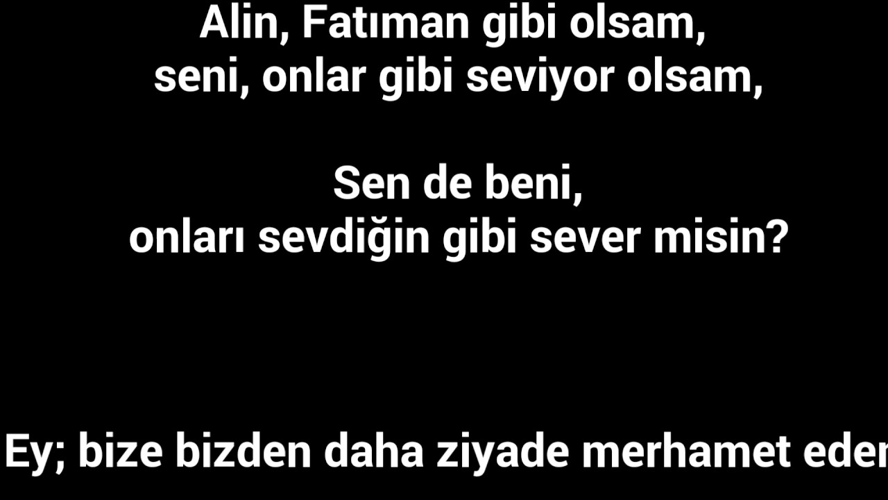 Peygamber Efendimize ağlatan siir
