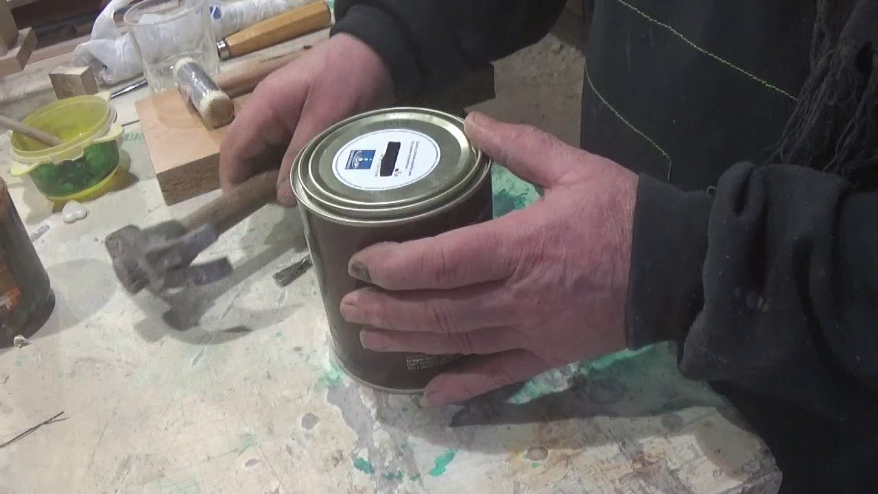 Cómo cerrar bien un bote de pintura