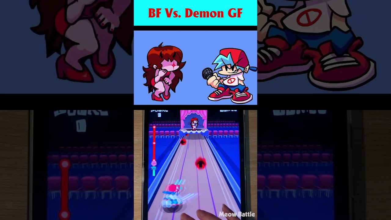 Demon GF - APT. - FNF Animation - Friday Night Funkin'  #fnf #shortsviral