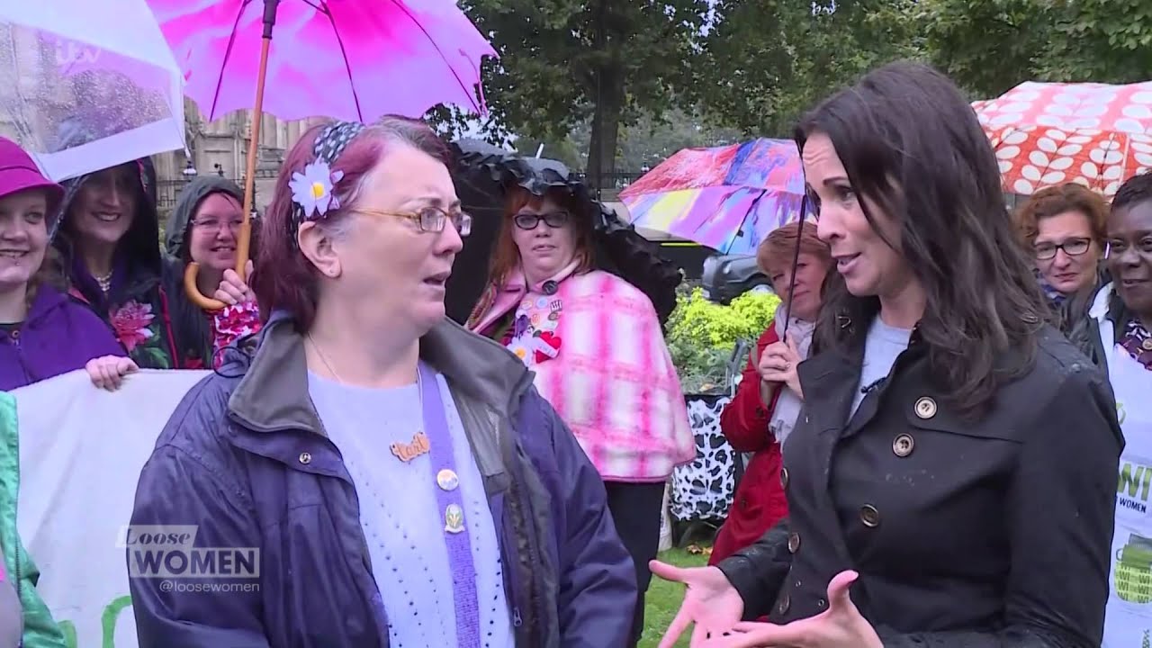 Celebrating 100 Years Of The WI Outside Of Westminster | Loose Women