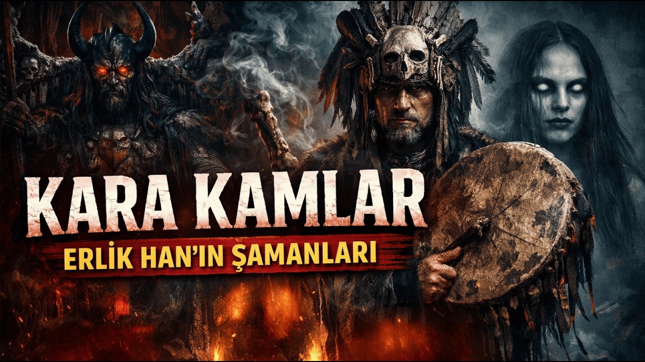 Kara Kamlar: Erlik Han’ın Yeraltına İnen Şamanları | Türk Mitolojisinin En Karanlık Ritüelleri
