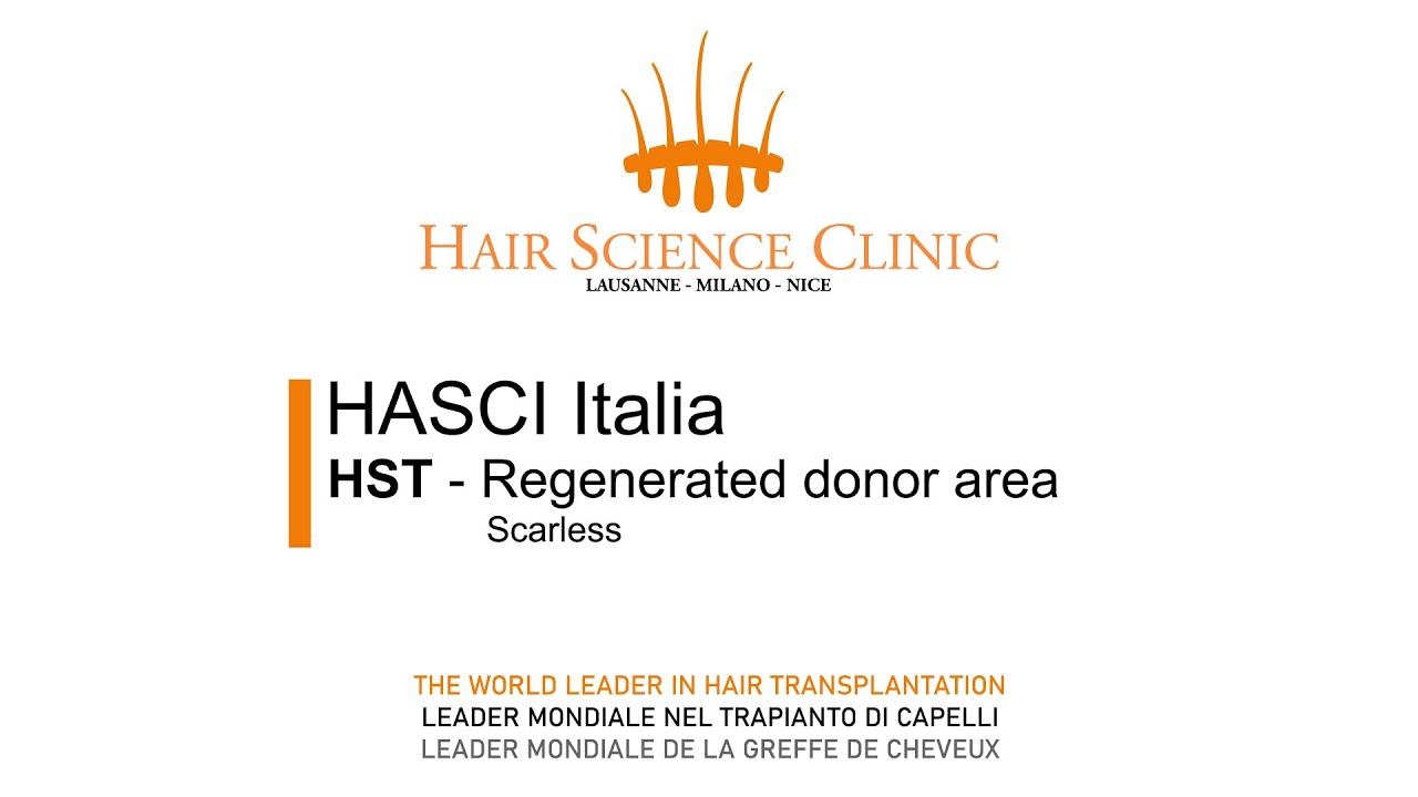 HST - Regenerated donor area, scarless