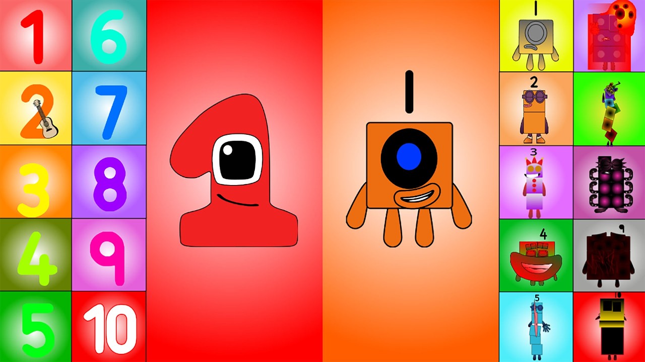 Mashup: Wonderland number Band vs Numberblocks Band 1-10 scary meter 1 2 3 I Video Contest 2026!!!