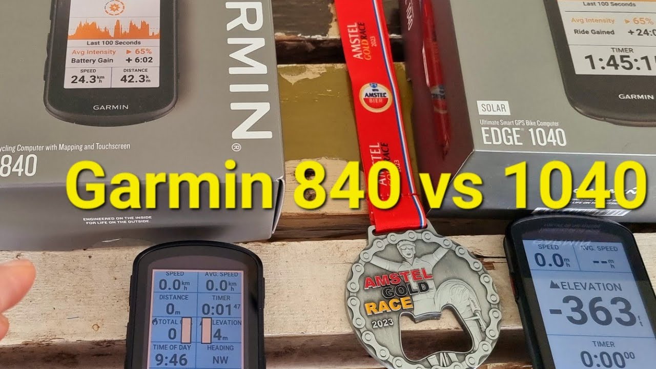 Garmin 840 vs 1040 [Both SOLAR Edge Editions]