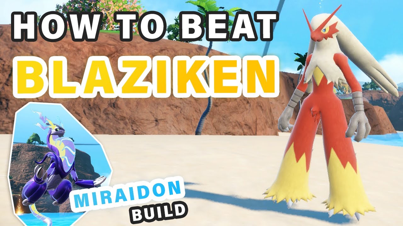 How to SOLO Beat 7 Star BLAZIKEN Tera Raid ► Pokemon Scarlet & Violet