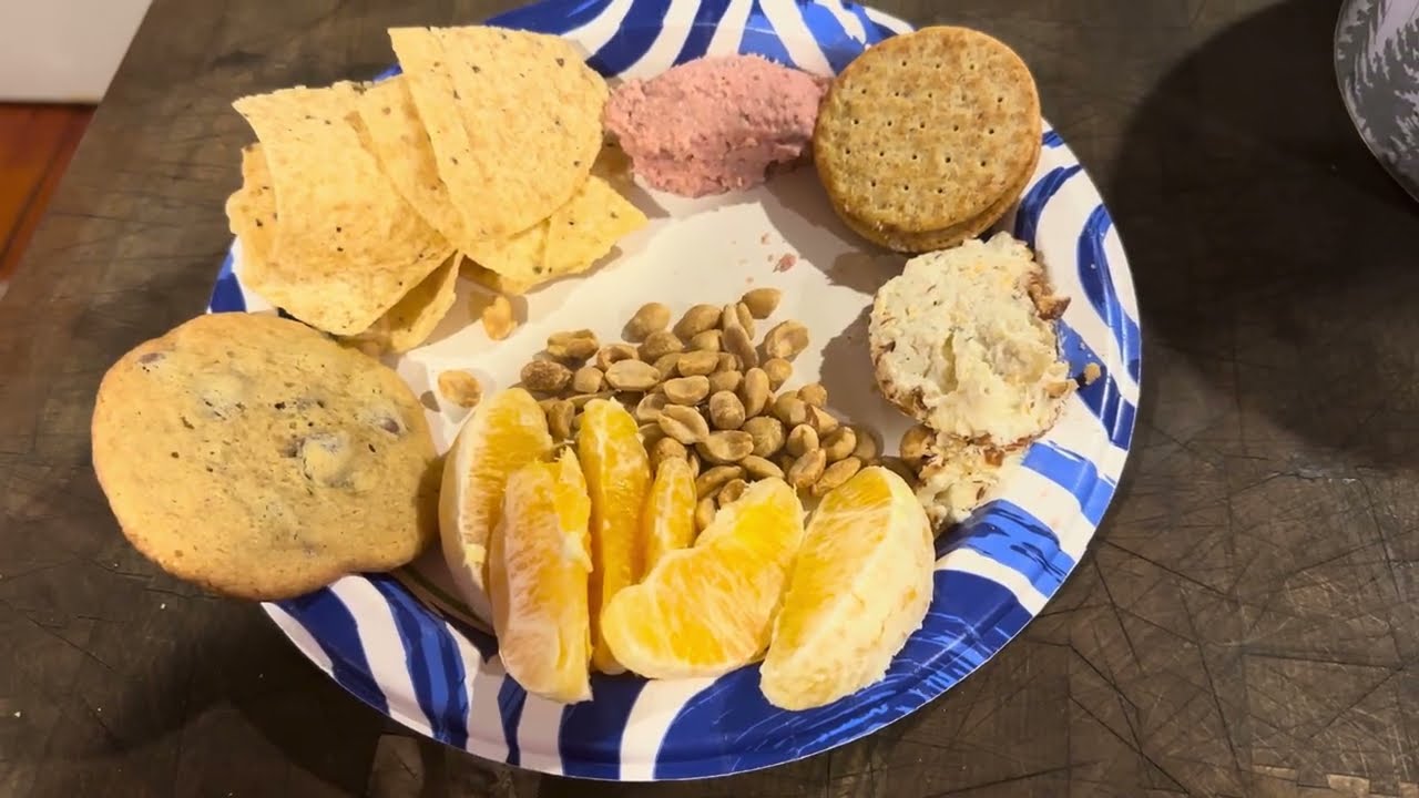 Our New Year’s Eve Goodies! Cheese Ball, Ham Salad, & Chocolate Chip Cookies.#food#baking#hamsalad