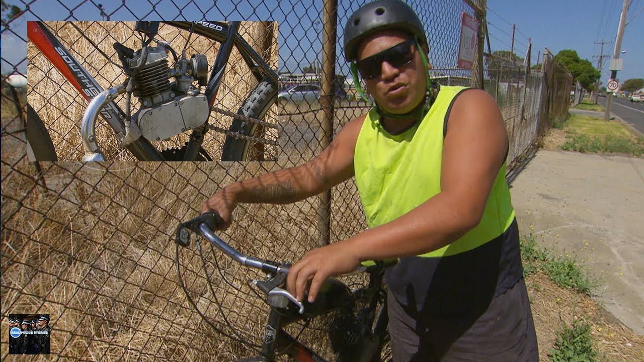 This Guy Has No Idea His Bike Is Illegal