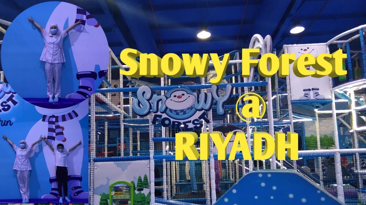 Snowy Forest in Riyadh al Nakhel Mall