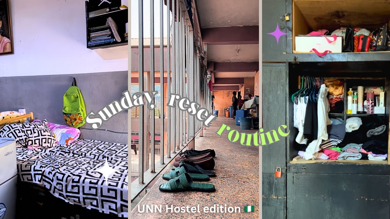 Hostel Sunday Reset routine | med school uni edition| miniceleb