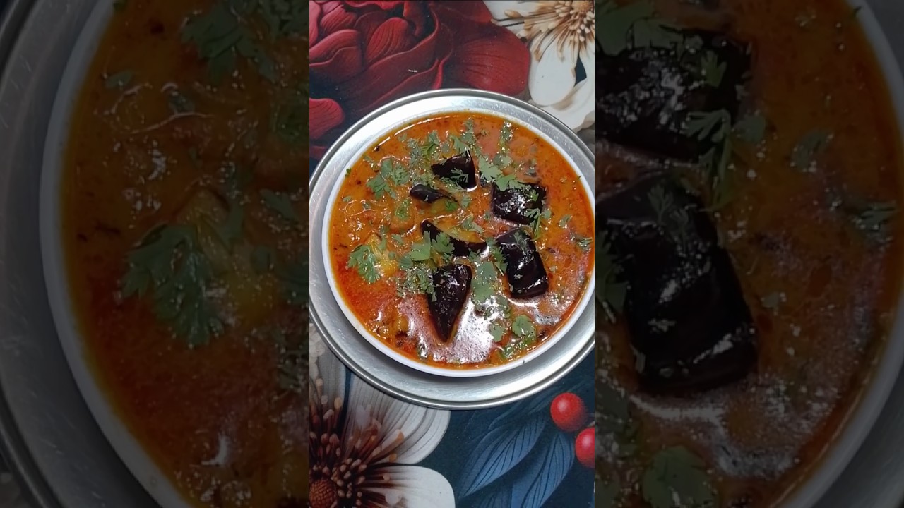 aloo baigan curry recipe😋🤤