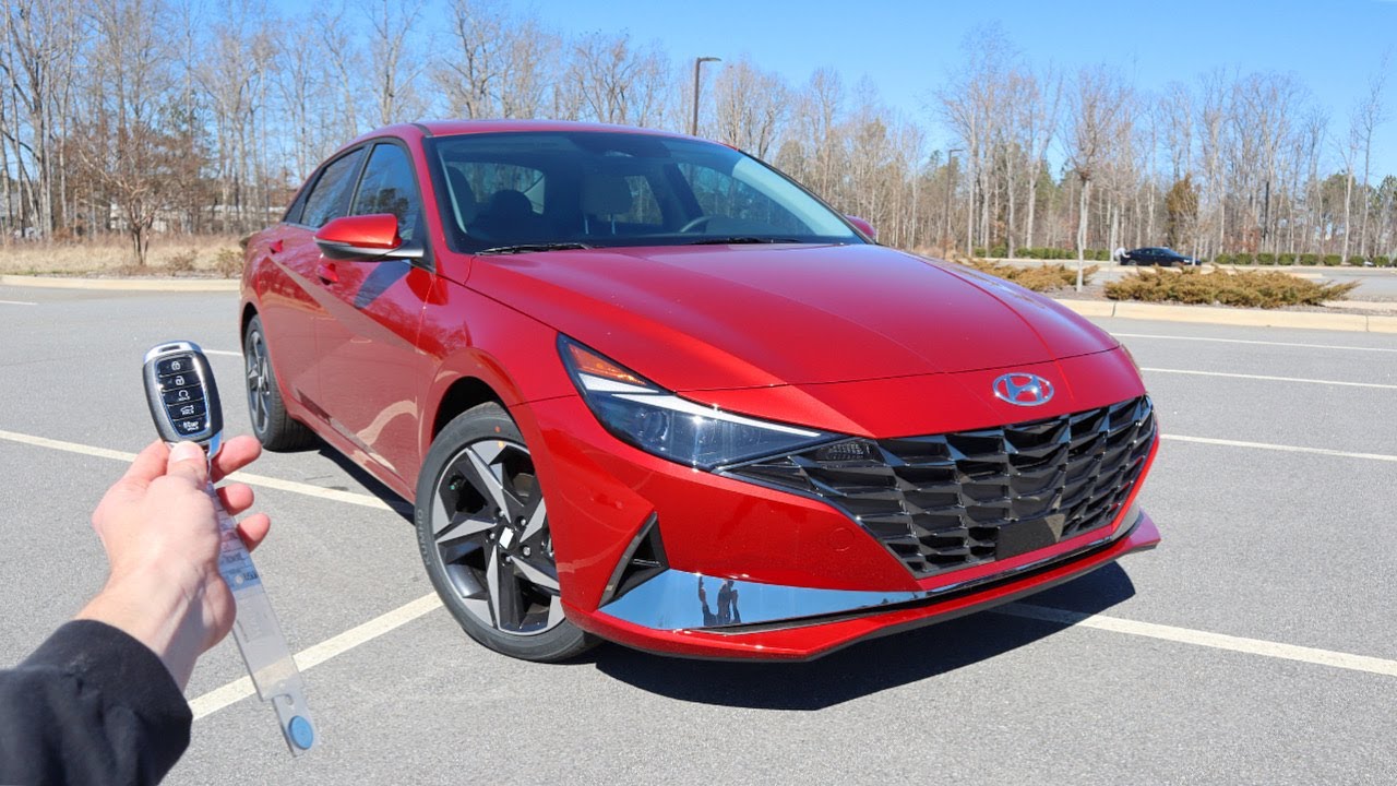 Hyundai Elantra Limited 2021 года: запуск, осмотр, тест-драйв и обзор