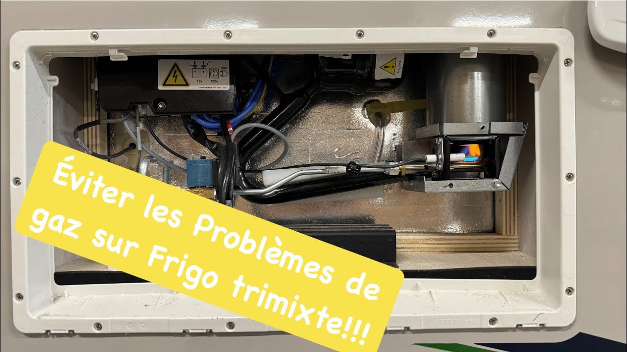 Problème de gaz sur ton frigo trimixte??? Voici l’explication et la solution (dometic ou Thetford)