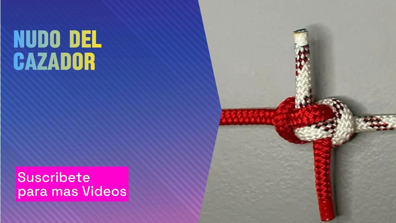 Nudo del Cazador / Hunter Knot #nudos #knot #nudosmarineros