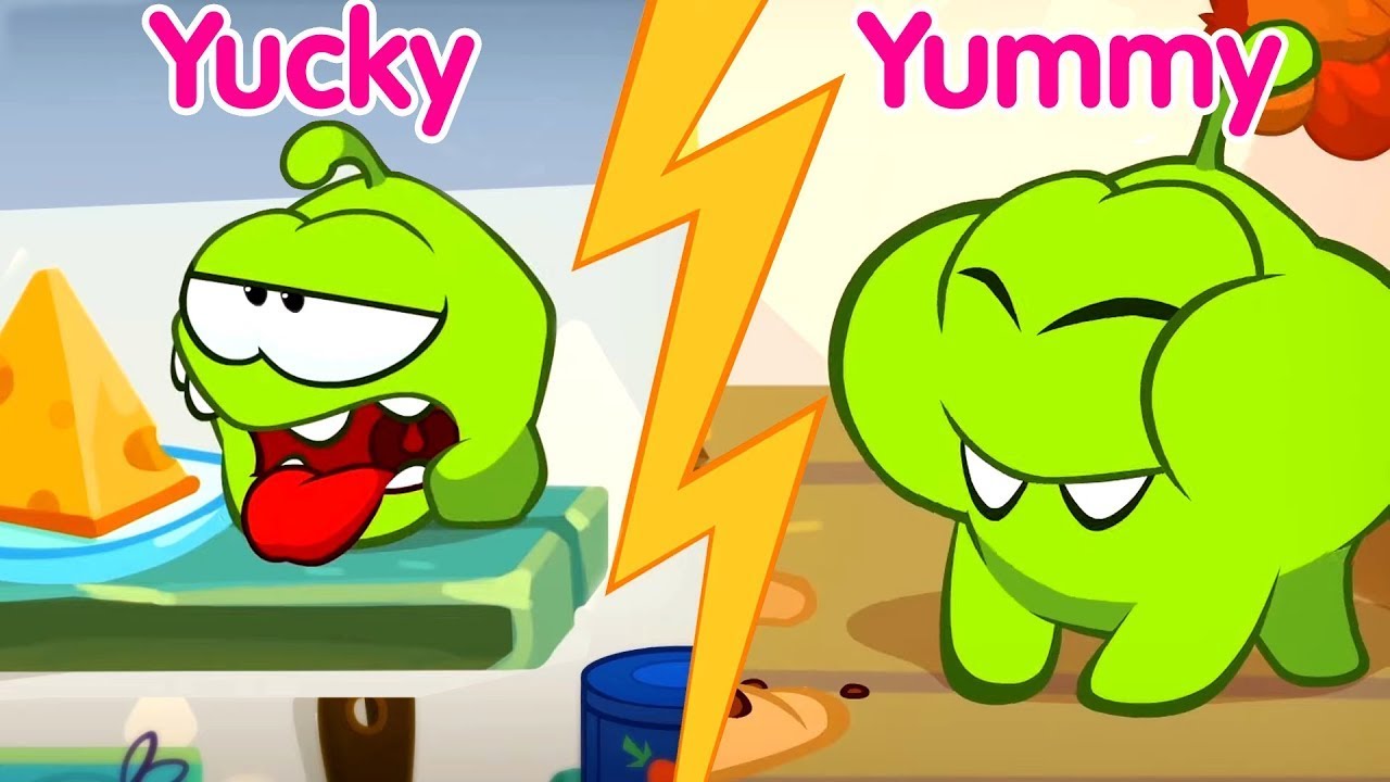 Learn With Om Nom | Yummy and Yucky | Om Nom Learning Videos | Super Toons TV - Kids Learning Videos