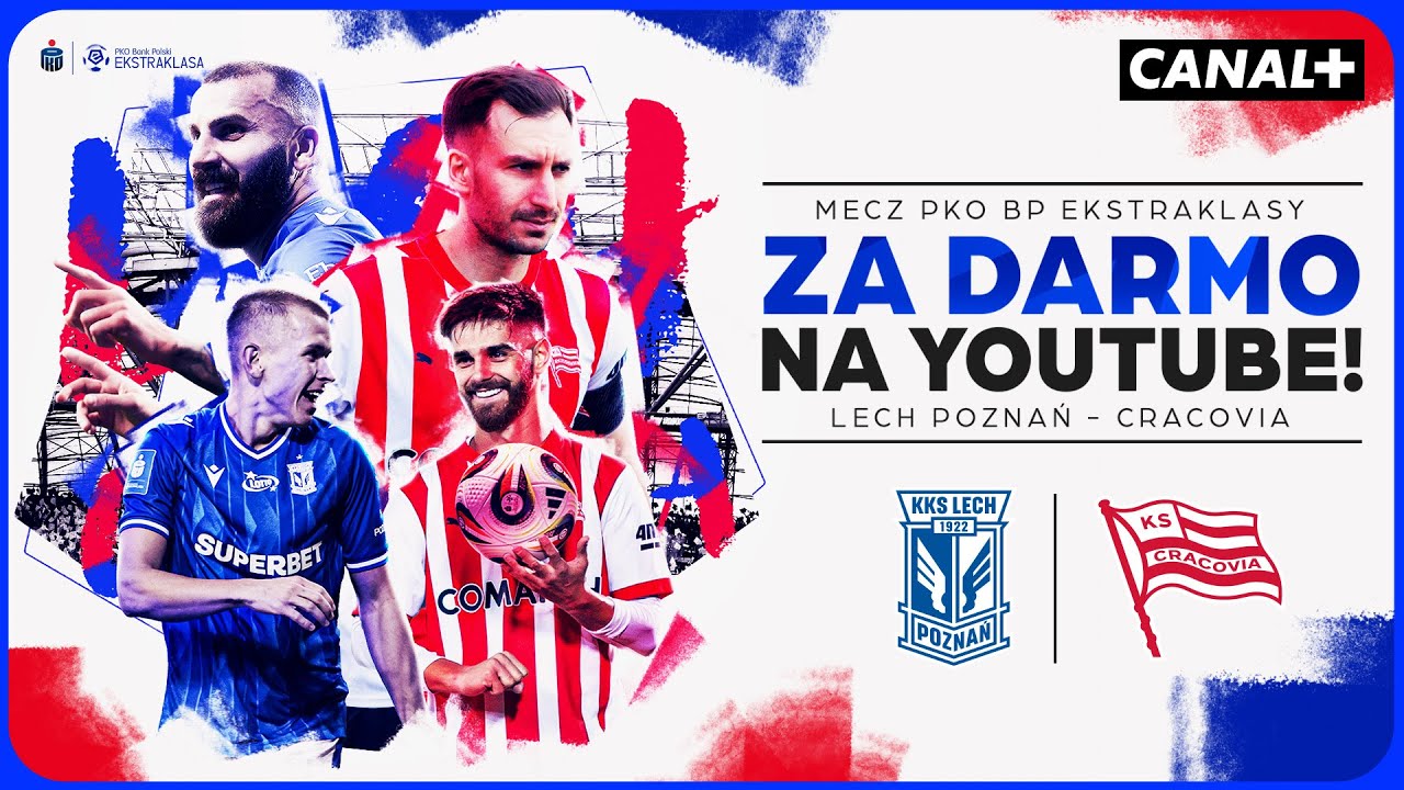 LECH POZNAŃ - CRACOVIA | CAŁY MECZ PKO BP EKSTRAKLASY NA ŻYWO