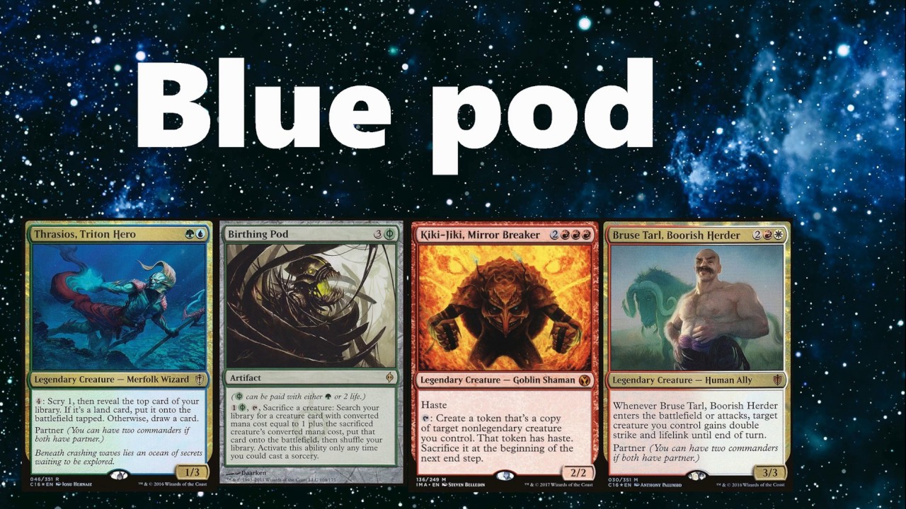 Blue pod cEDH deck tech