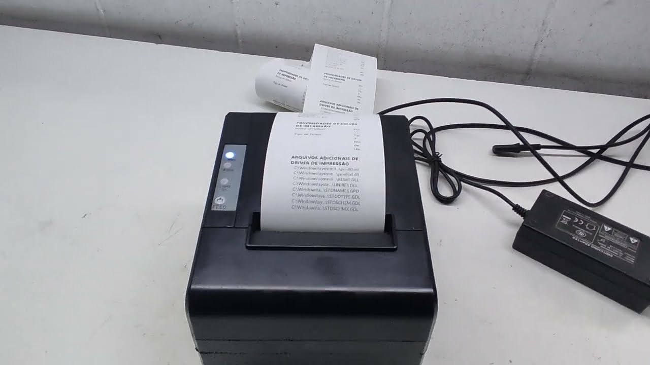 Como fazer a instalação da impressora térmica POS-80 /POS-58 na USB - IMPRESSÃO-CONFIGURAÇÃO.