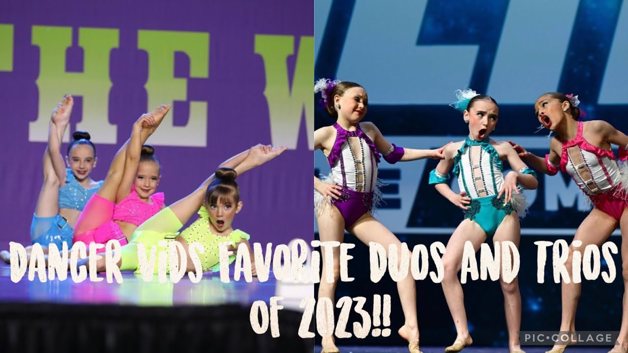 Dancer Vids Favorite Duos And Trios Of 2023!! (All Ages!)