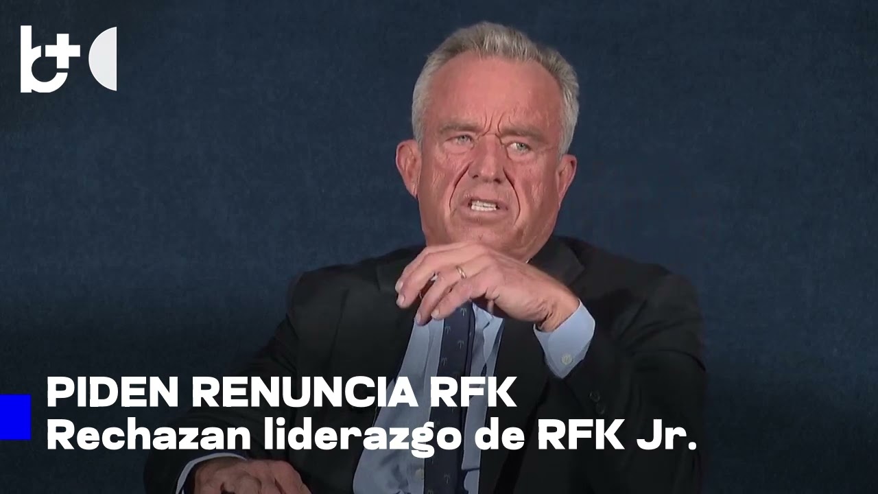 Antes tomaba cocaína en la tapa del inodoro”, declaración de RFK Jr. genera llamados a dimisión