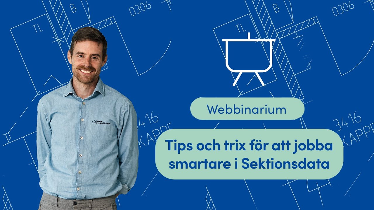Tips och trix för att jobba smartare i Sektionsdata