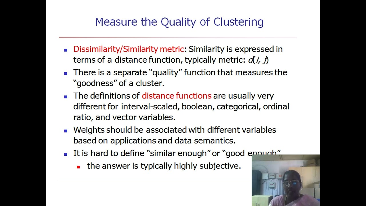 Dr T Vasantha   Cluster analysis