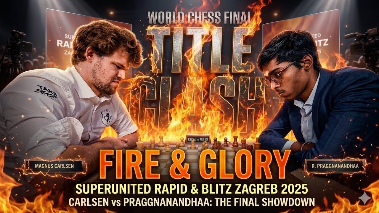 Fire on the Board! 🔥 Carlsen vs Pragg &ndash; World Final Thriller