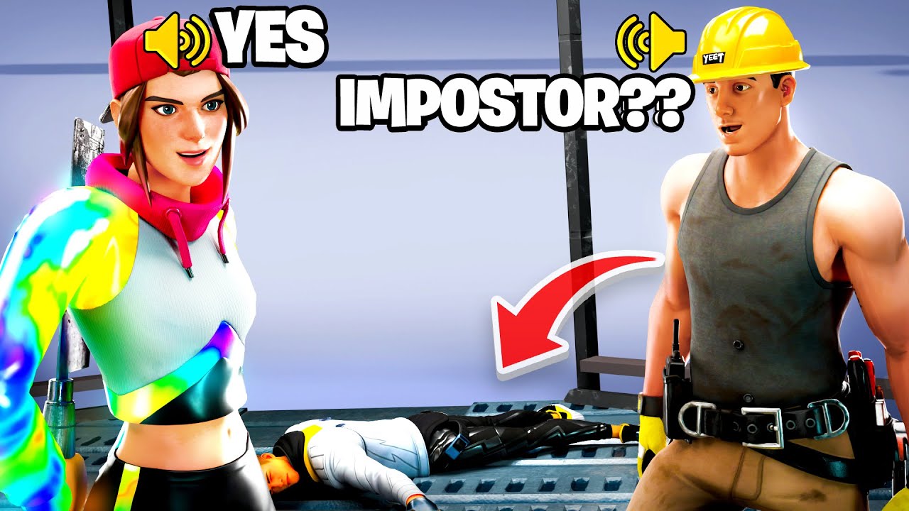 NEW FORTNITE IMPOSTOR GAMEMODE FT. Lazarbeam, Lachlan + MORE