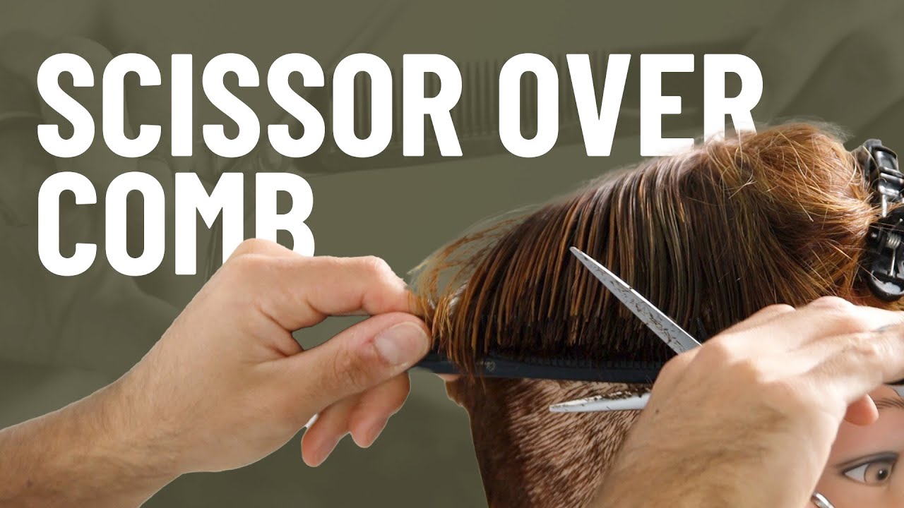 Scissor Over Comb Technique | Beginner Barber Tutorial