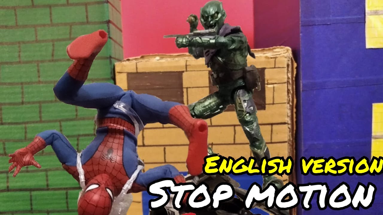 Spider-Man VS The Green Goblin Stop motion (English Version)