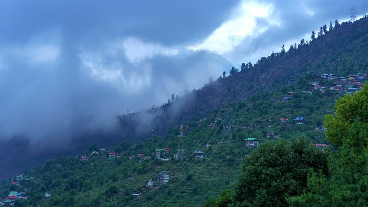 Morning views at Sarahan - 24 May 2022 - Clouds Timelapse - 4K 30fps