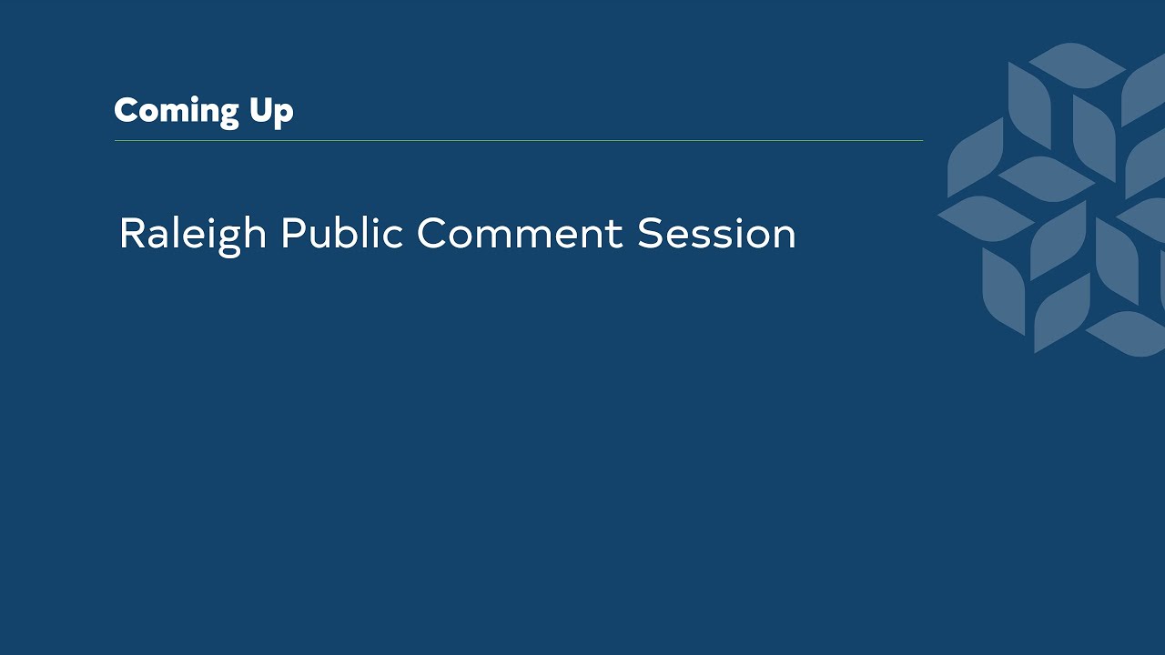Raleigh City Council Public Comment Session -  Tuesday, February 10, 2026