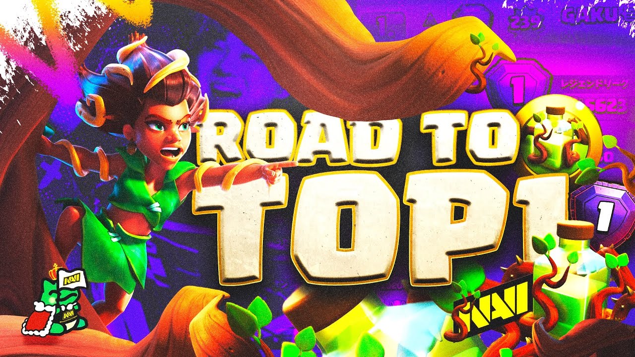 RR Spam | Road to top#1 Day13 | Recorded Legend League Live Attacks