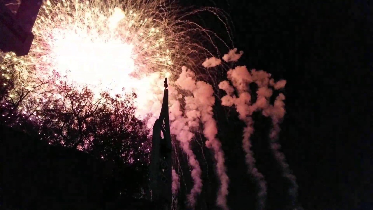 Welcoming in 2017 at Disneyland