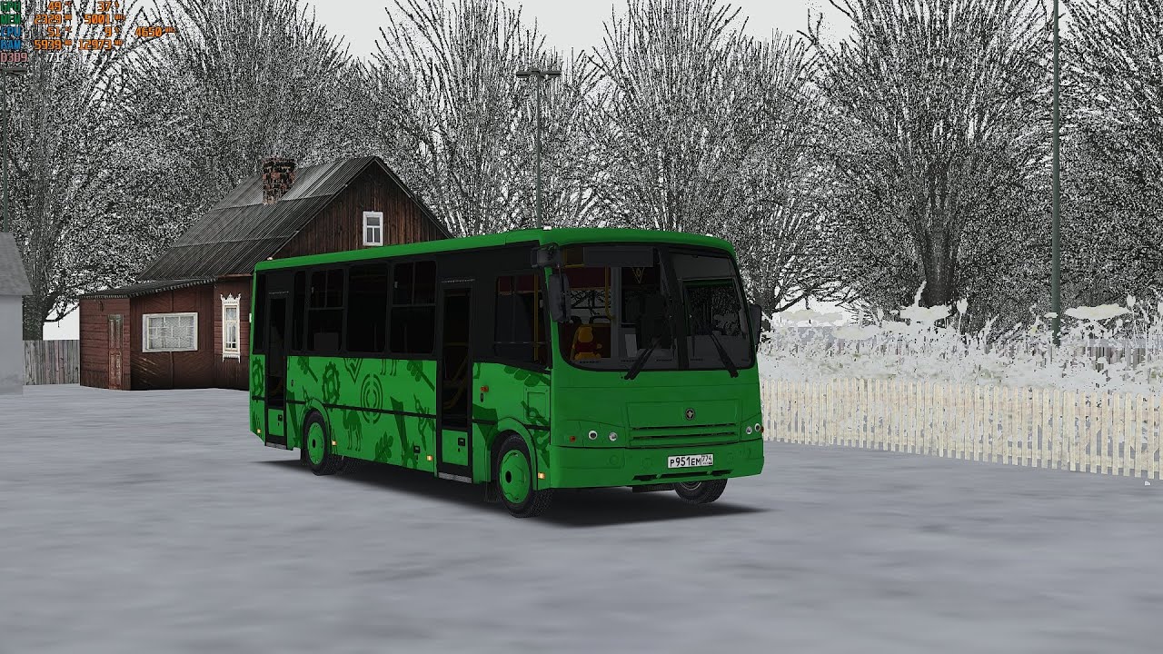 OMSI 2 MAP Чистогорская Область Маршрут 41 #Omsi #Omsi2 #avtobus #paz