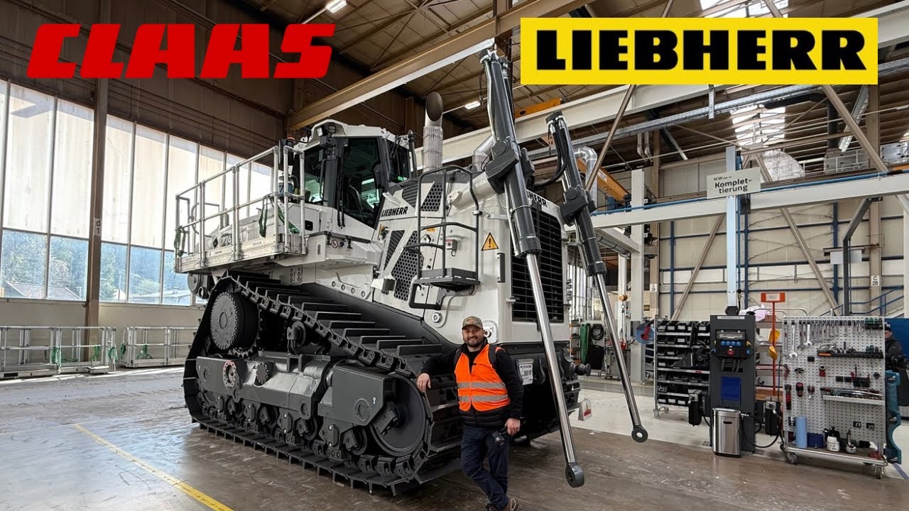 ВРАЖАЮЧИЙ ЗАВОД LIEBHERR‼️ CLAAS SCORPION💚💚💚