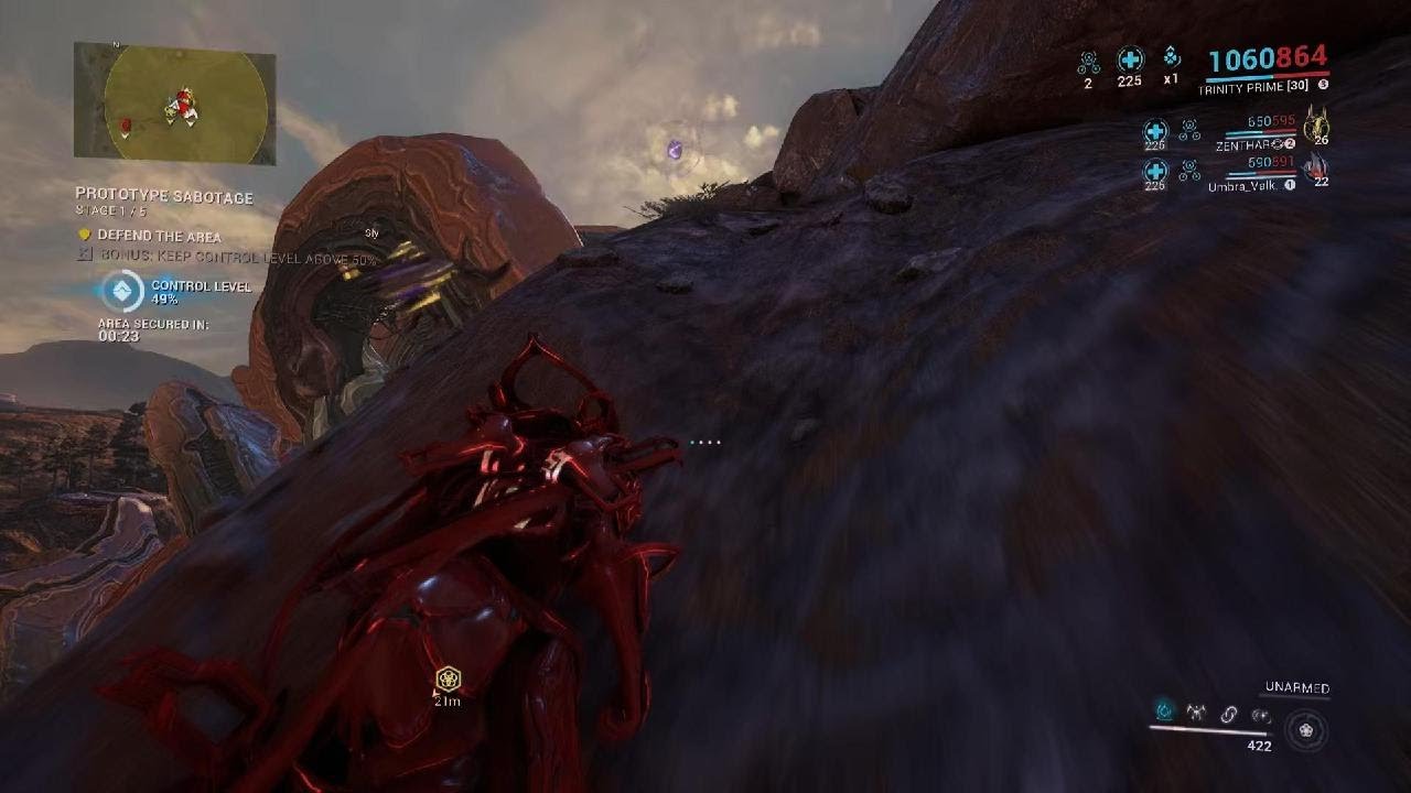 Warframe But For Some Reason I Only Have An Invisible Fragor Prime
