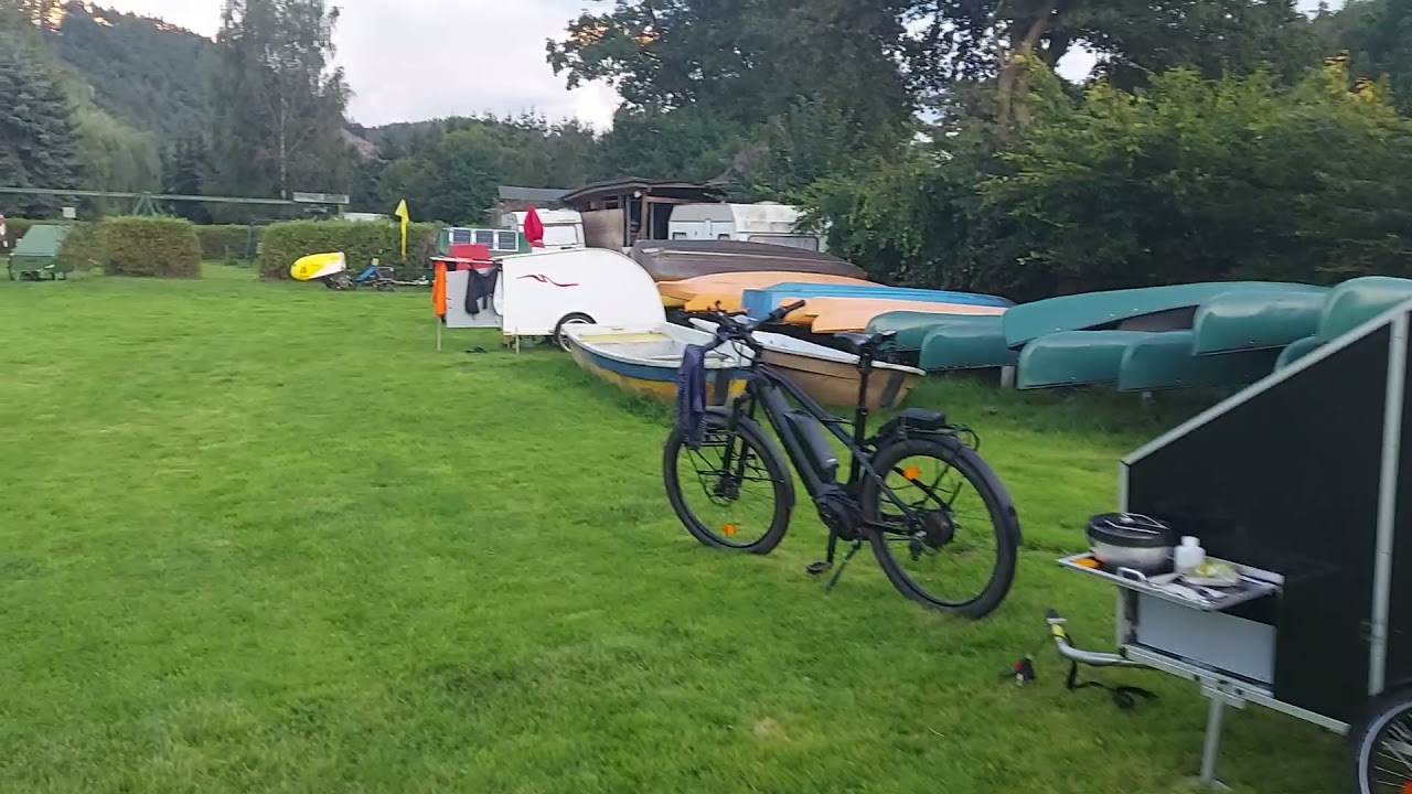 Das wohl Weltweit erste Treffen der Fahrradwohnwagen mit Skowi
