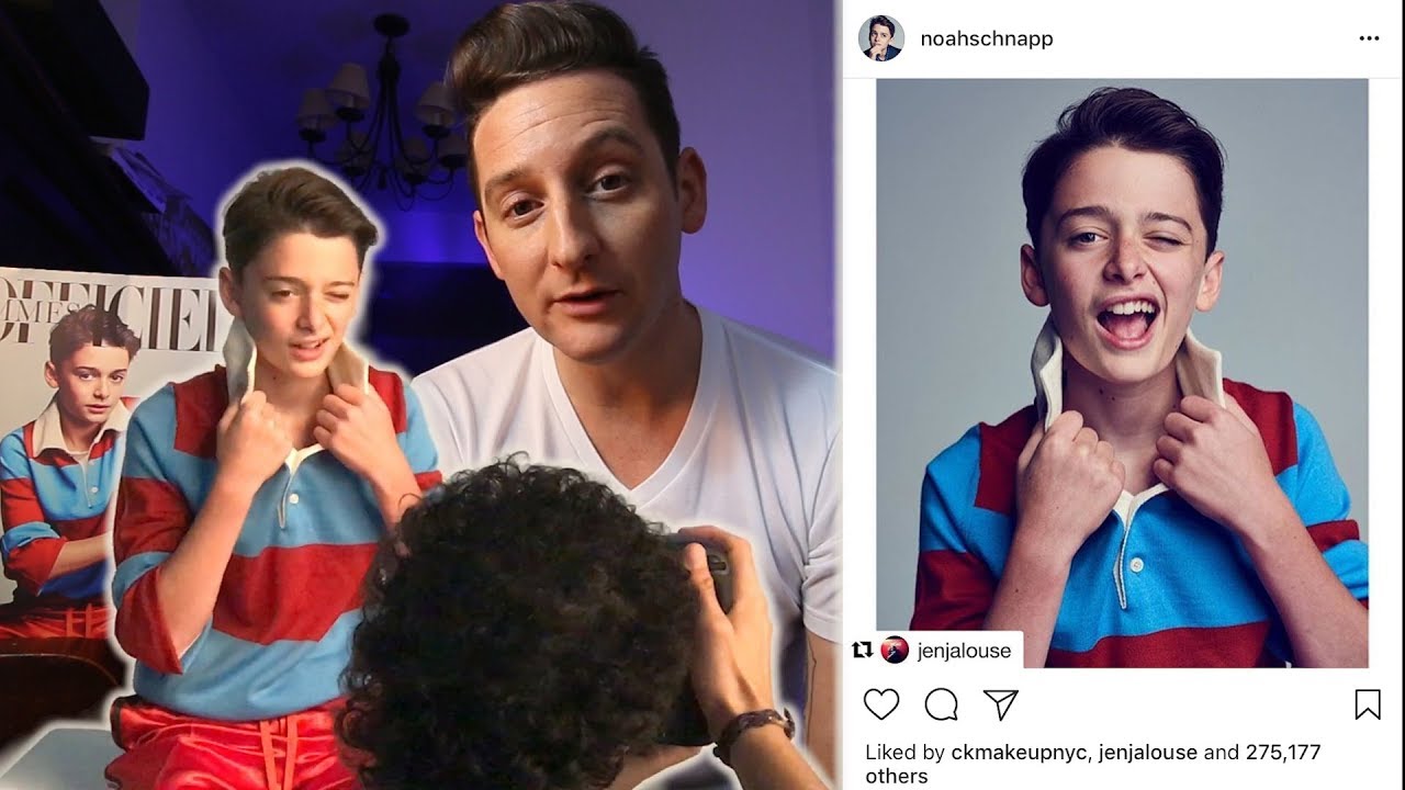 Noah Schnapp's Iconic Photoshoot | Behind the Scenes | L'Officiel
