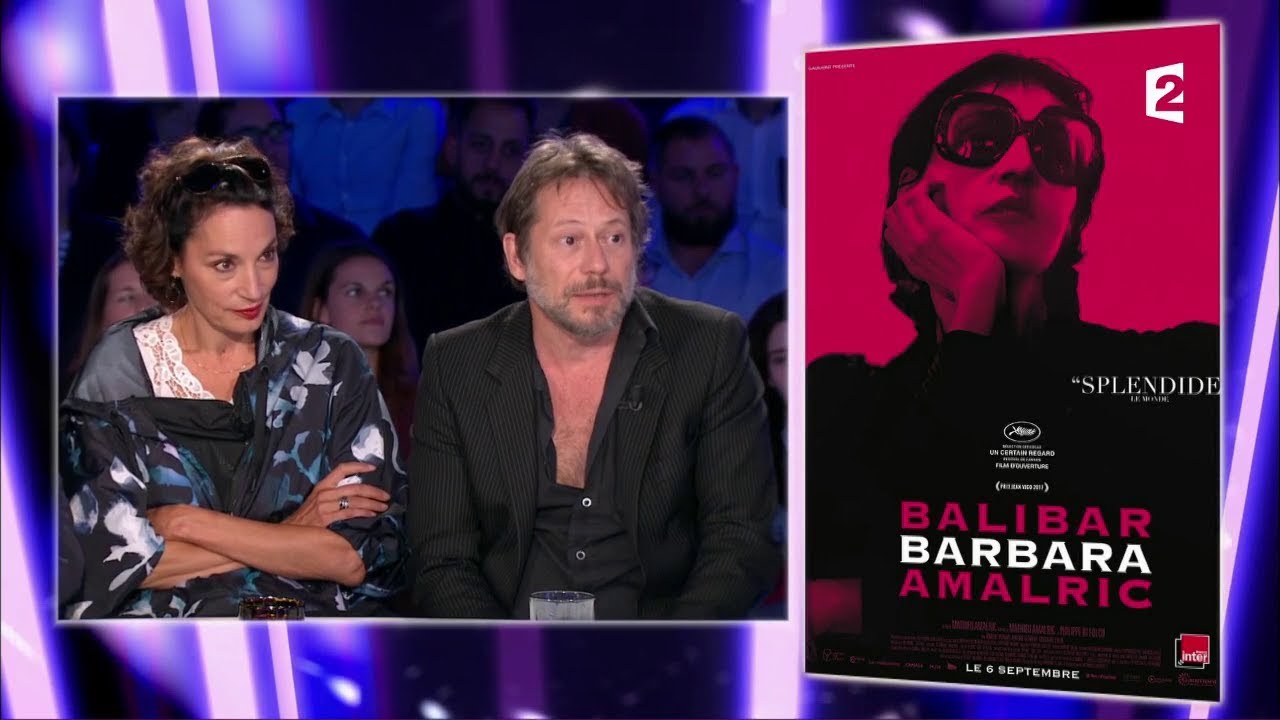 Mathieu Almaric et Jeanne Balibar - On n'est pas couché 2 septembre 2017 