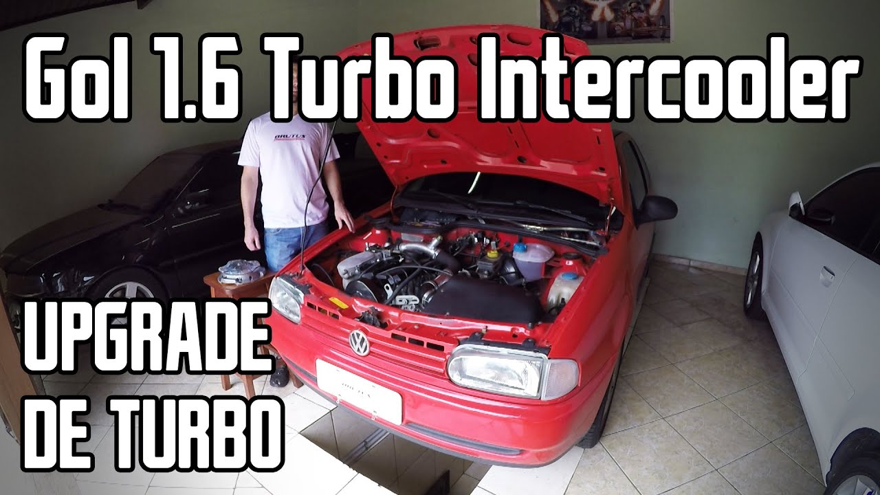 VW Gol Bola 1.6 Turbo Intercooler, upgrade de turbo R4449, embreagem de cer&acirc;mica e novo acerto