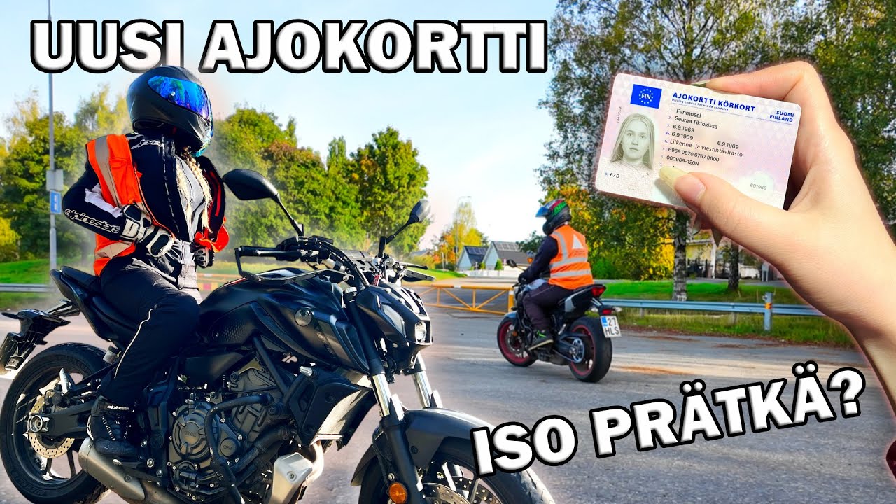 SUORITIN MOOTTORIPYÖRÄKORTIN KOROTUSKURSSIN | A2 → A 😯🏍️