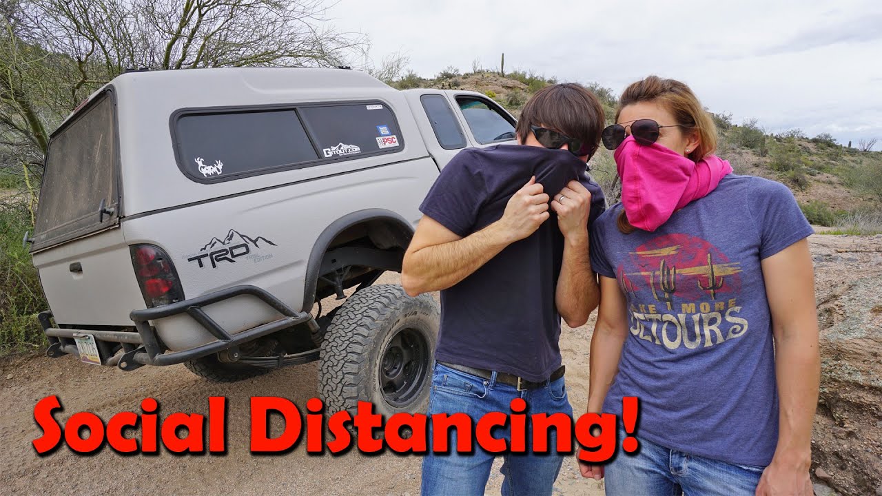 Toyota Tacoma Off Road!  COVID-19 Solution.