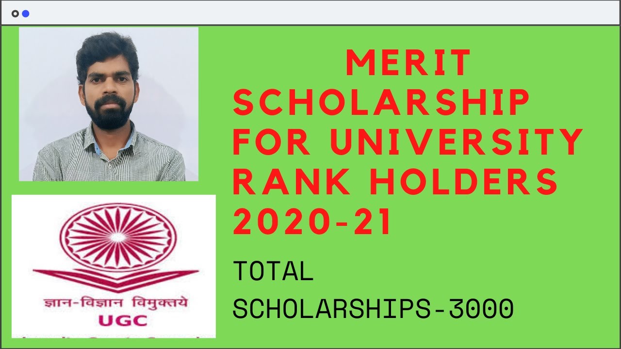 PG MERIT SCHOLARSHIP FOR UNIVERSITY RANK HOLDERS 2020-21/NSP PORTAL 2020-21/ MERIT SCHOLARSHIP/
